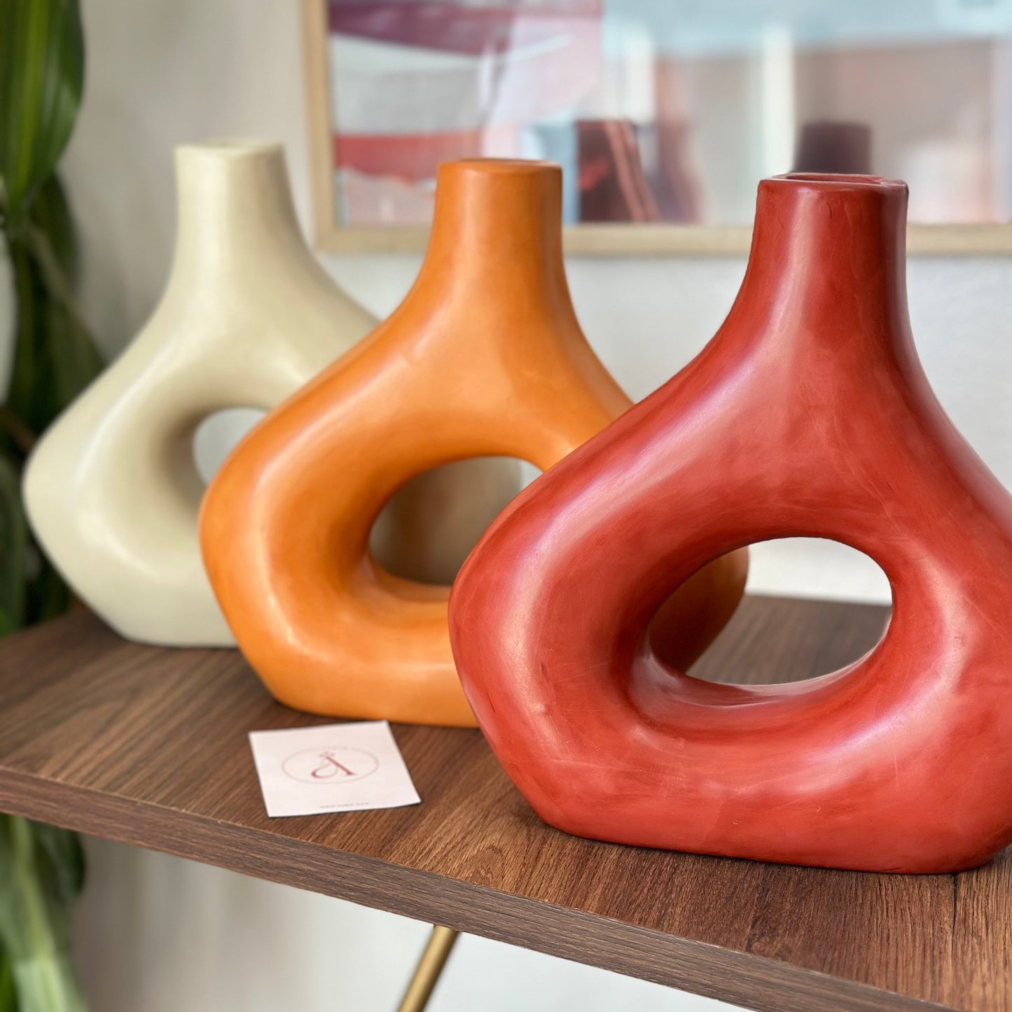 Vase artisanal Tanara mat