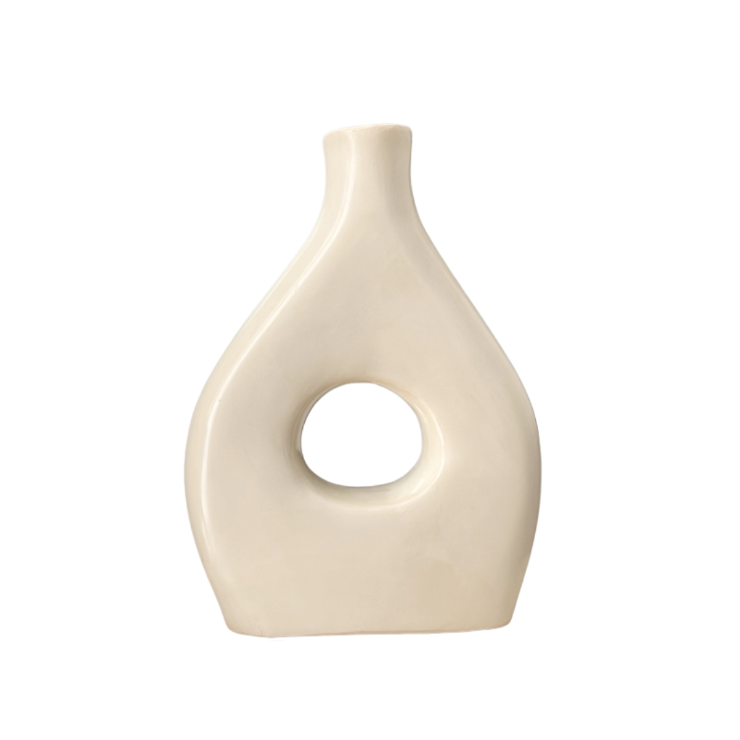 Vase Amaynou crème