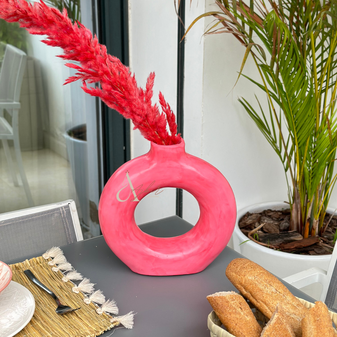 Vase artisanal Tafoukt grand mat