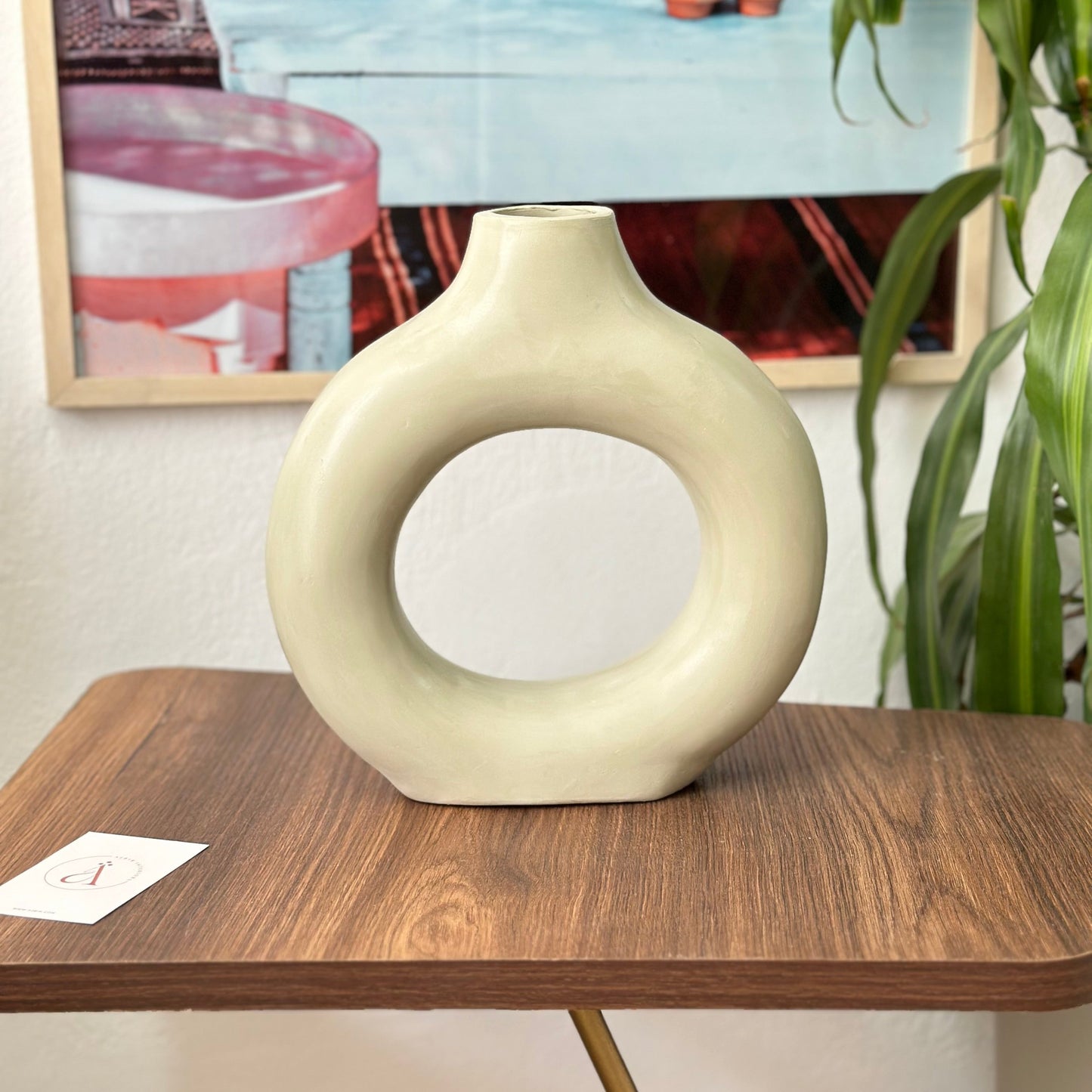 Vase artisanal Tafoukt grand mat