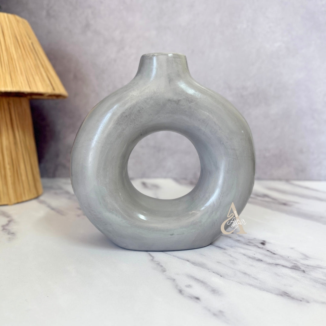 Vase artisanal Tafoukt moyen mat