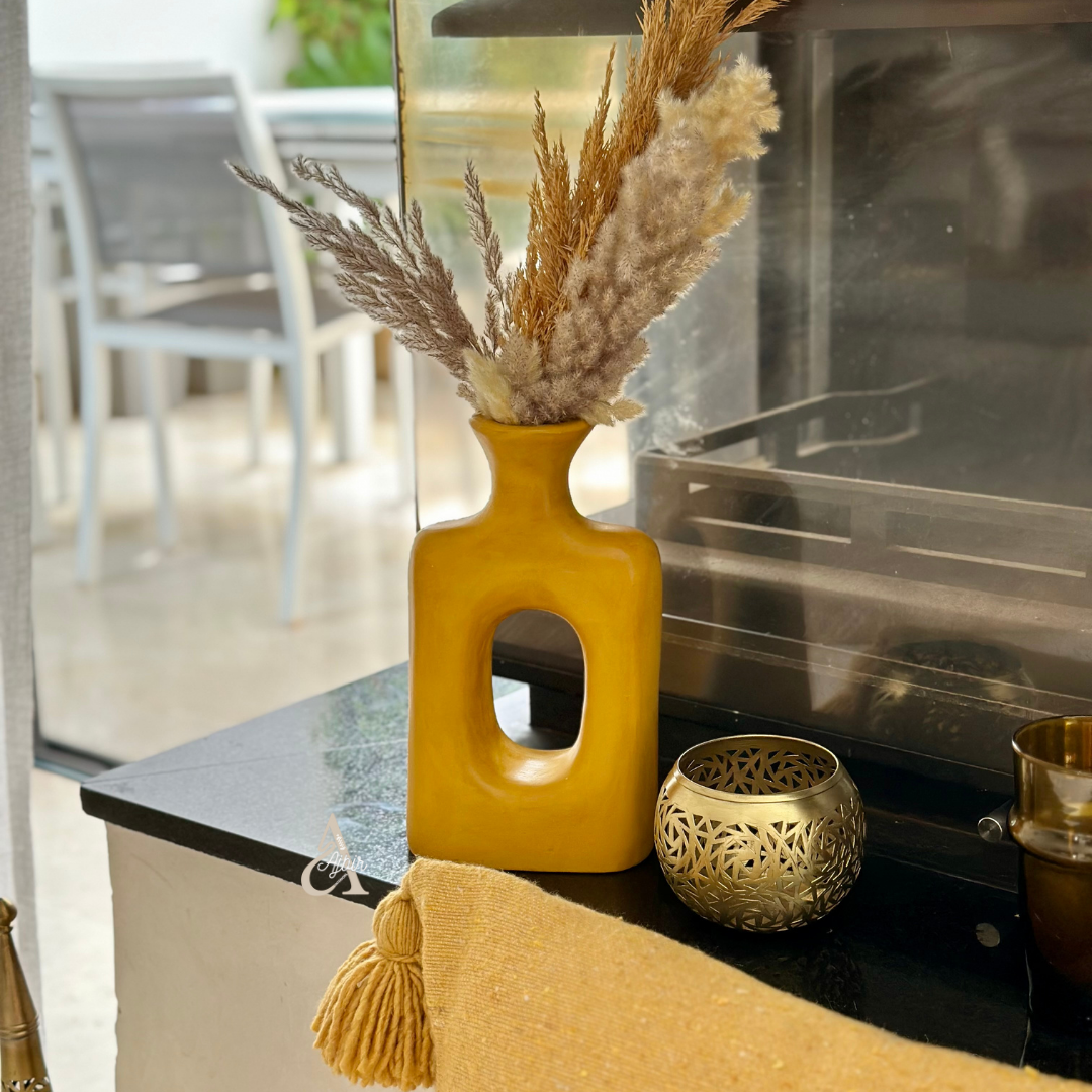 Vase artisanal Riad mat