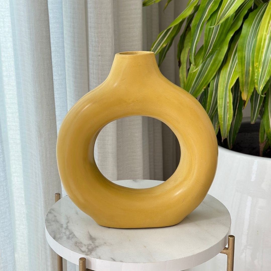 Vase artisanal Tafoukt grand mat