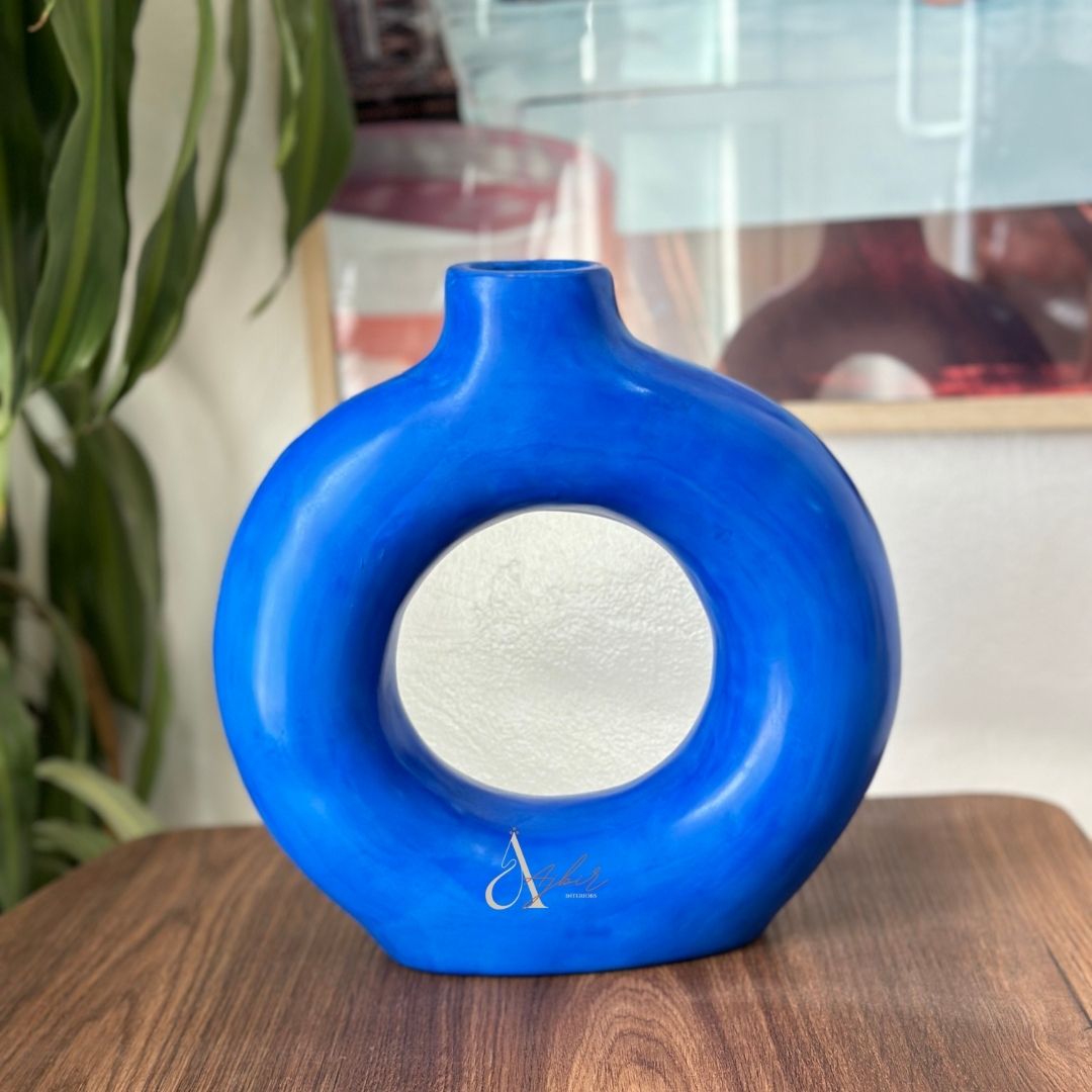 Vase artisanal Tafoukt grand mat