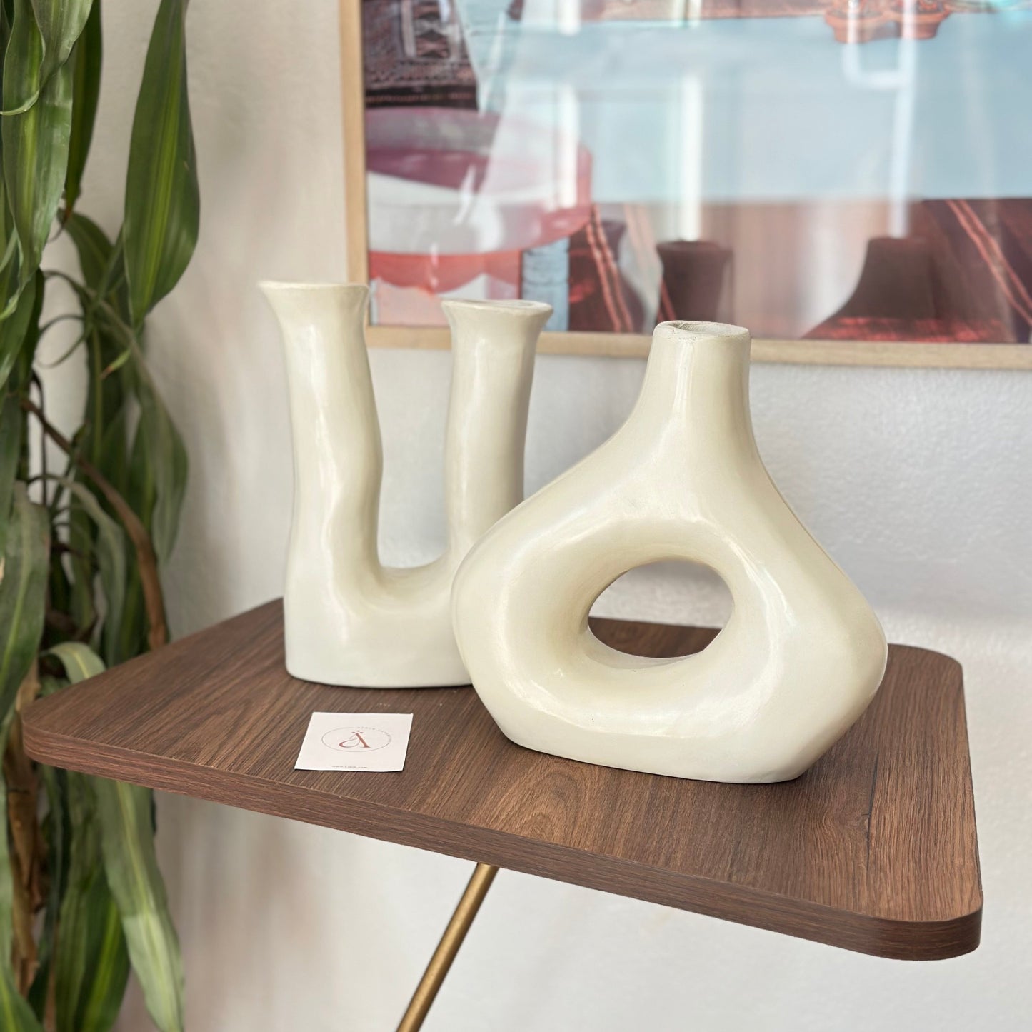 Vase artisanal Massin mat