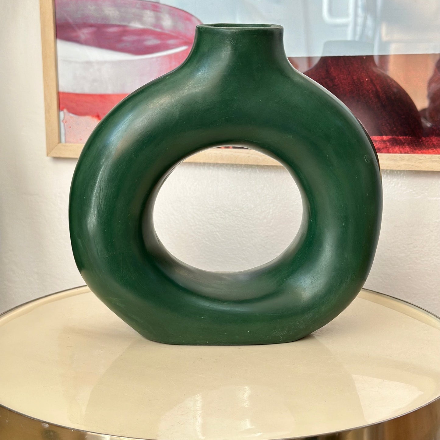 Vase artisanal Tafoukt grand mat