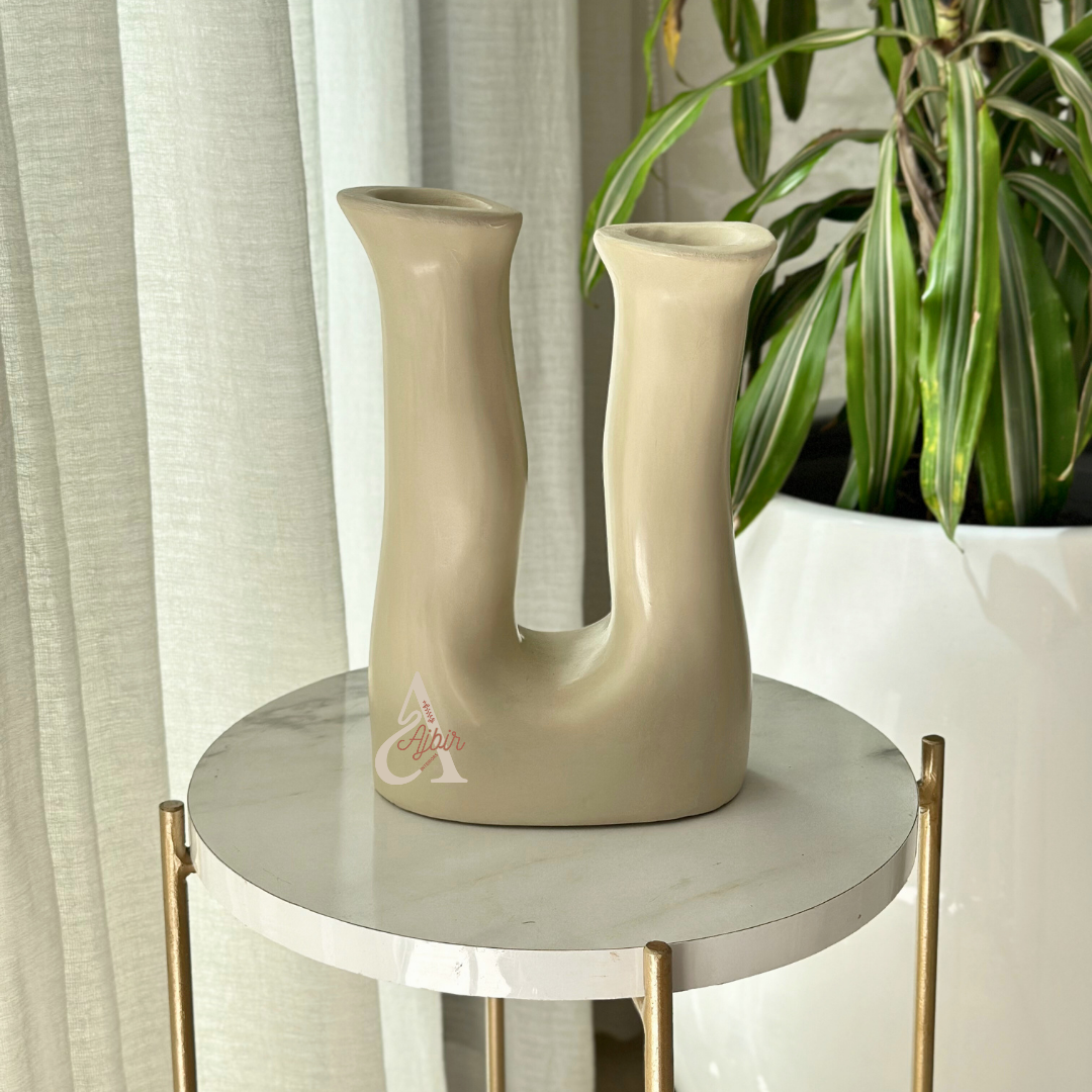 Vase artisanal Massin mat
