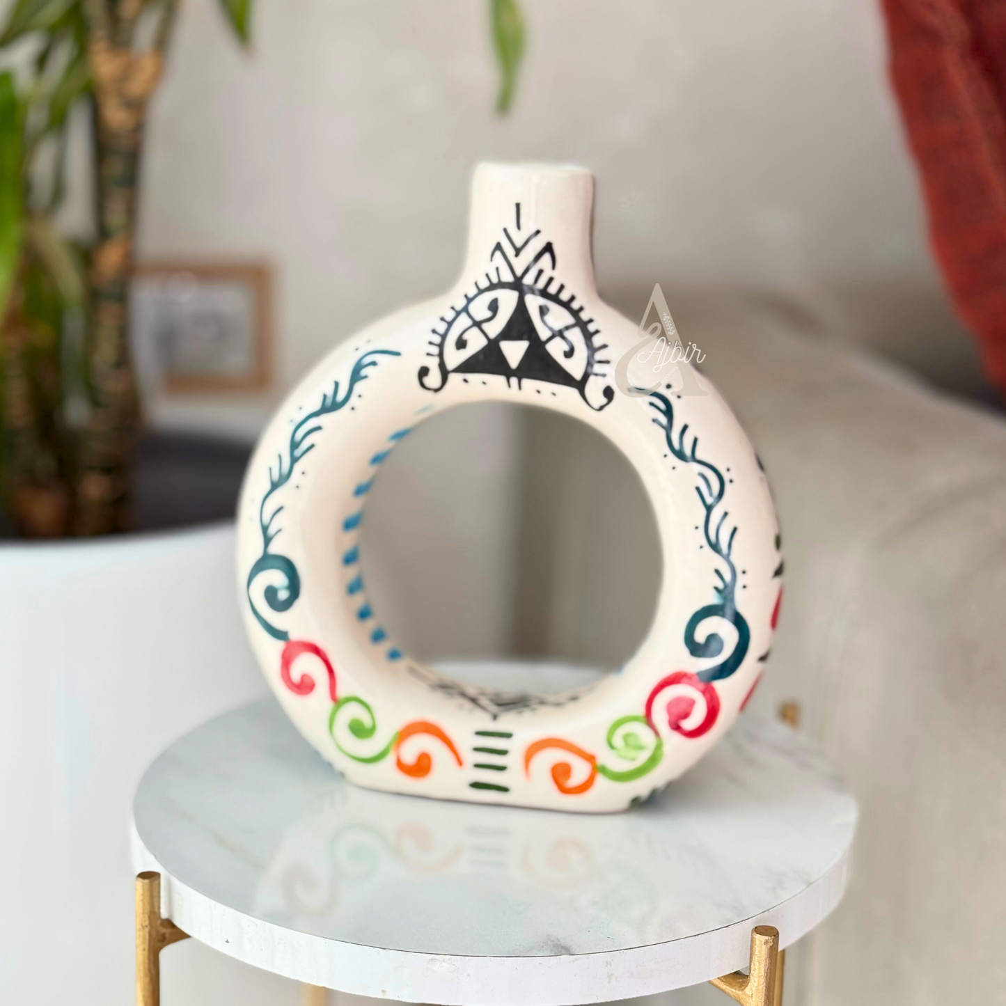 Vase artisanal Tafoukt Amazigh Asli