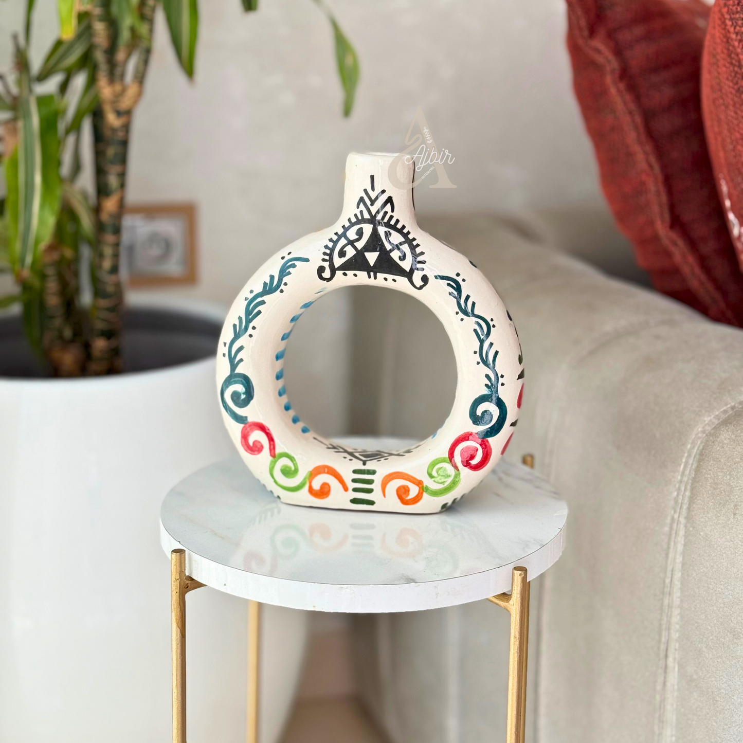 Vase artisanal Tafoukt Amazigh Asli