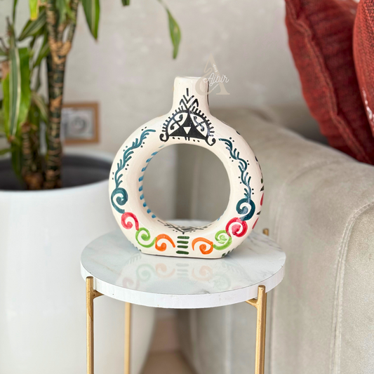 Vase artisanal Tafoukt Amazigh Asli
