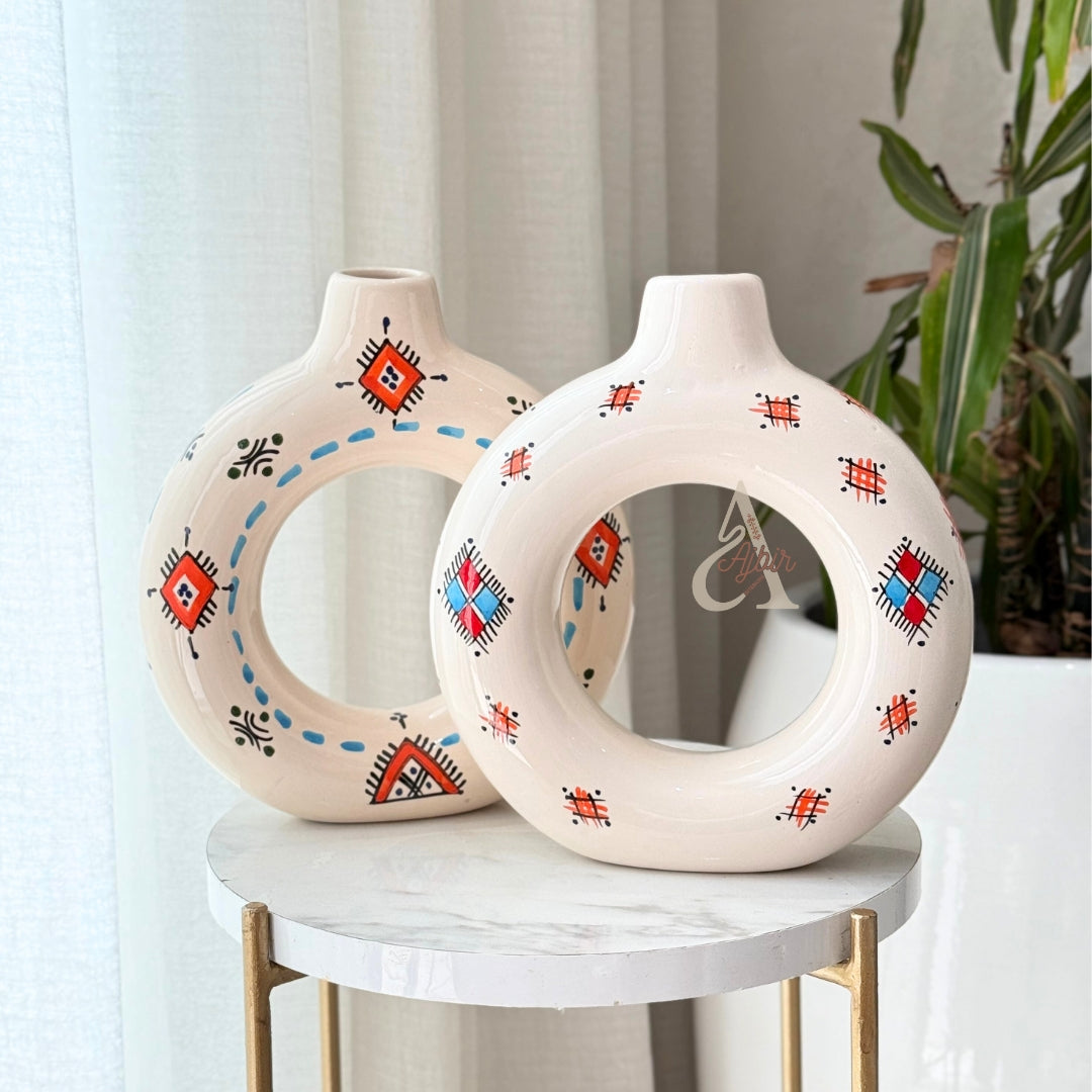 Vase artisanal Tafoukt Amazigh Addal