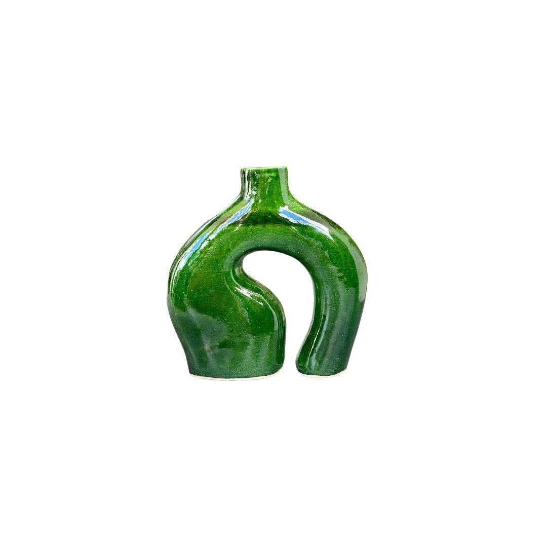 Vase artisanal Atlas vernis