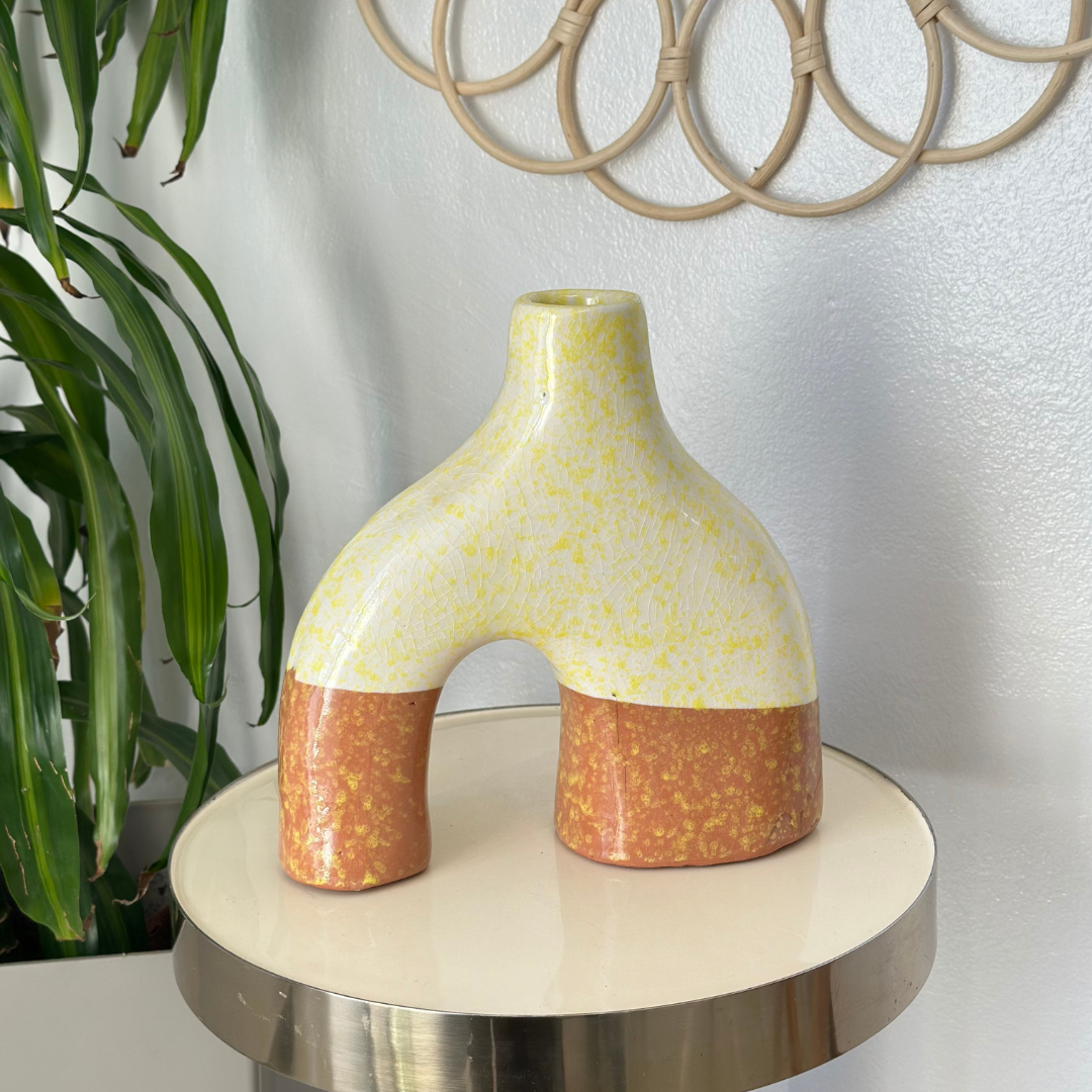 Vase artisanal Azul vernis