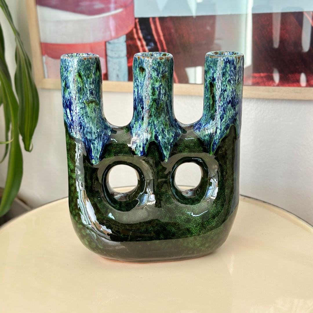 Vase artisanal Afous petit vernis