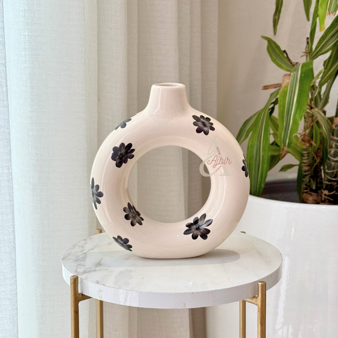 Vase Tafoukt fleuri