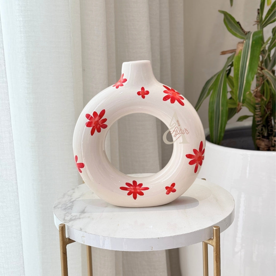 Vase Tafoukt fleuri