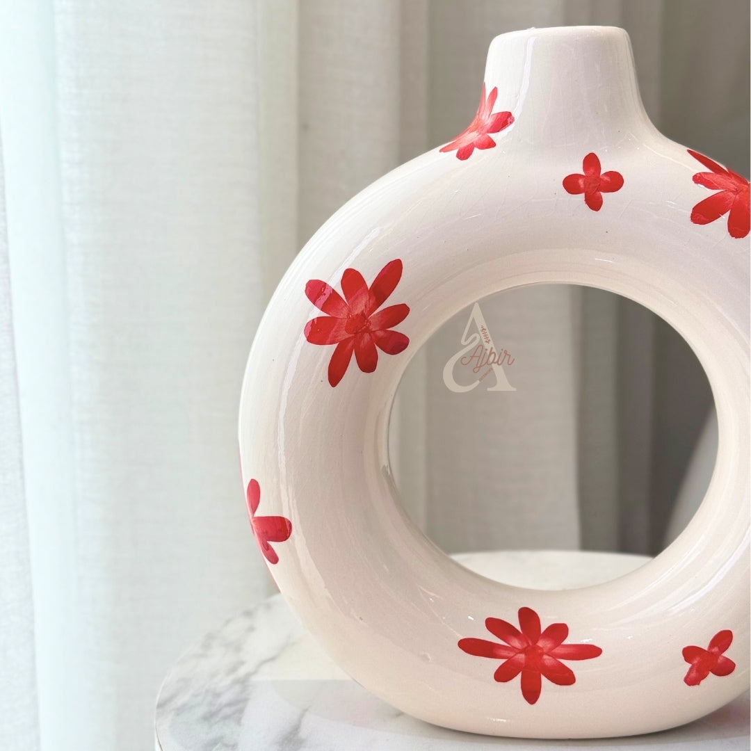 Vase Tafoukt fleuri