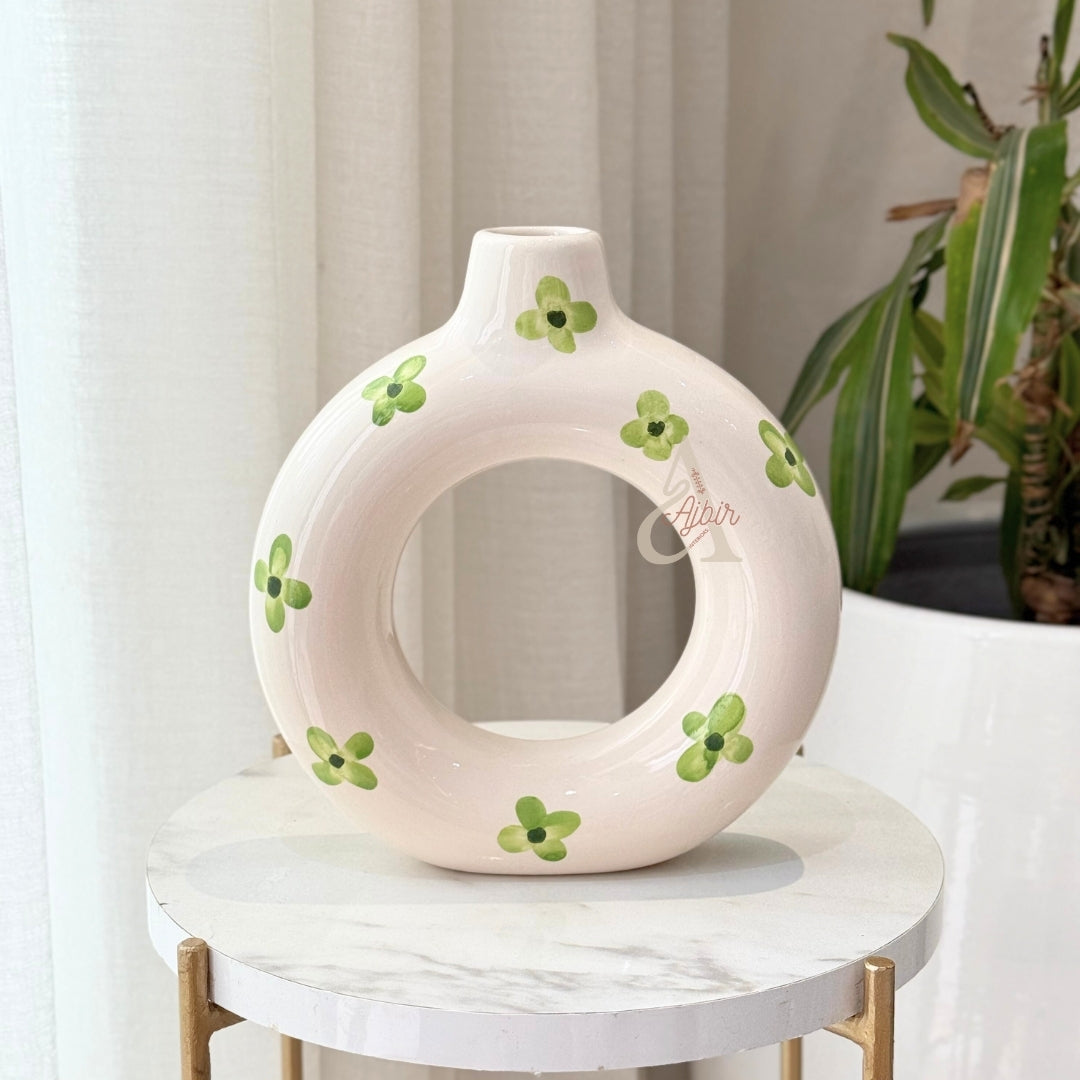 Vase Tafoukt fleuri