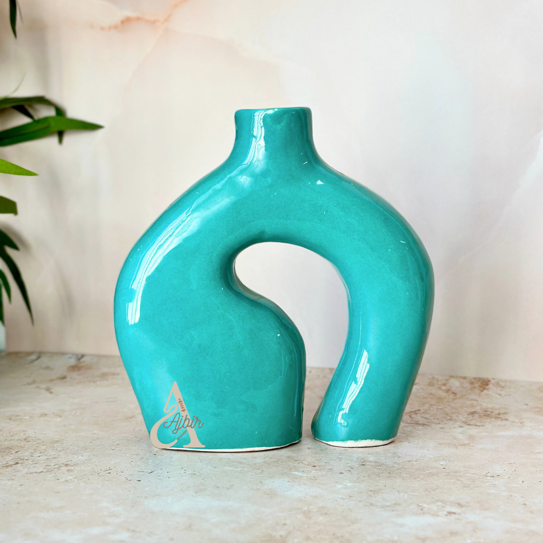 Vase artisanal Atlas vernis