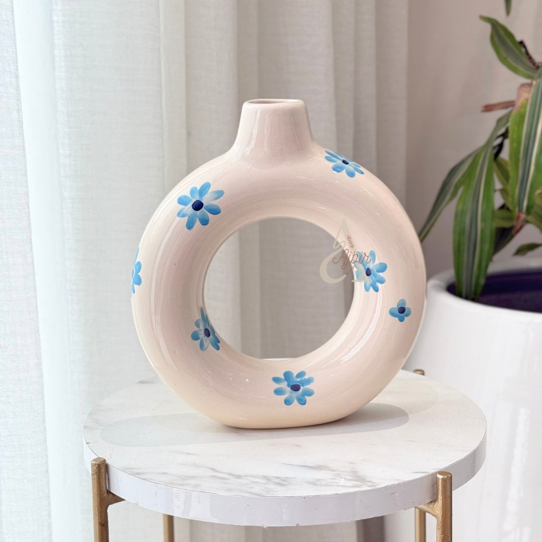 Vase Tafoukt fleuri