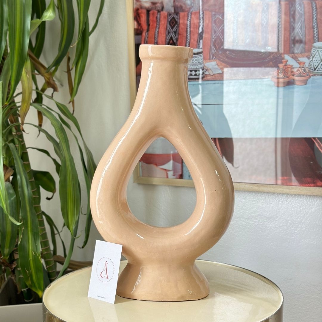 Vase artisanal Anir vernis grand