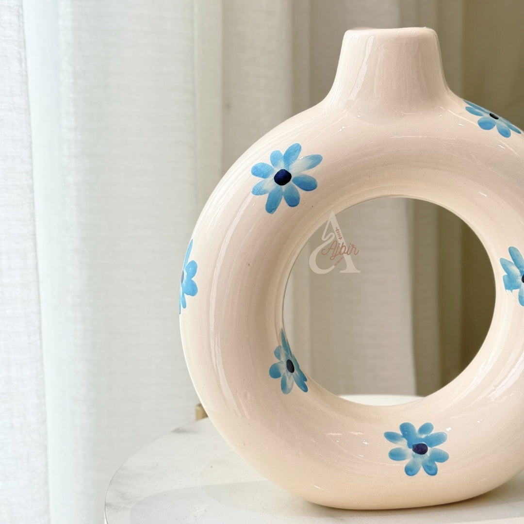 Vase Tafoukt fleuri