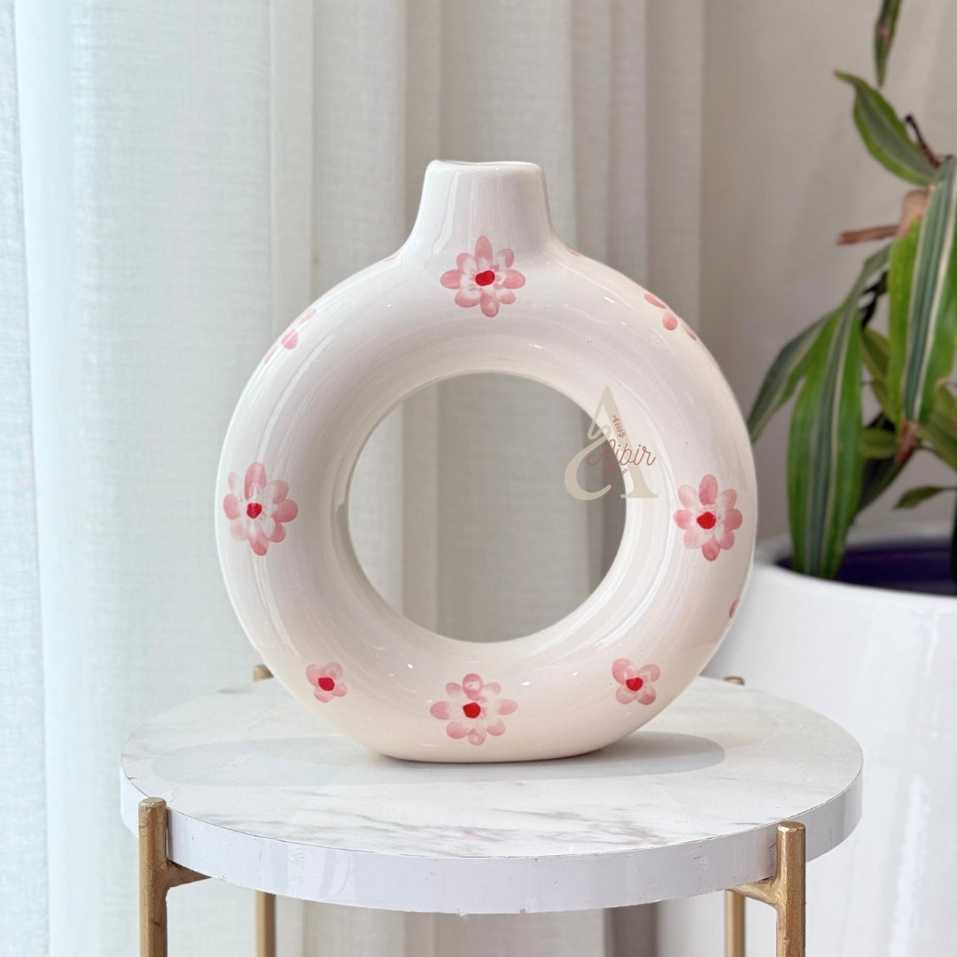 Vase Tafoukt fleuri