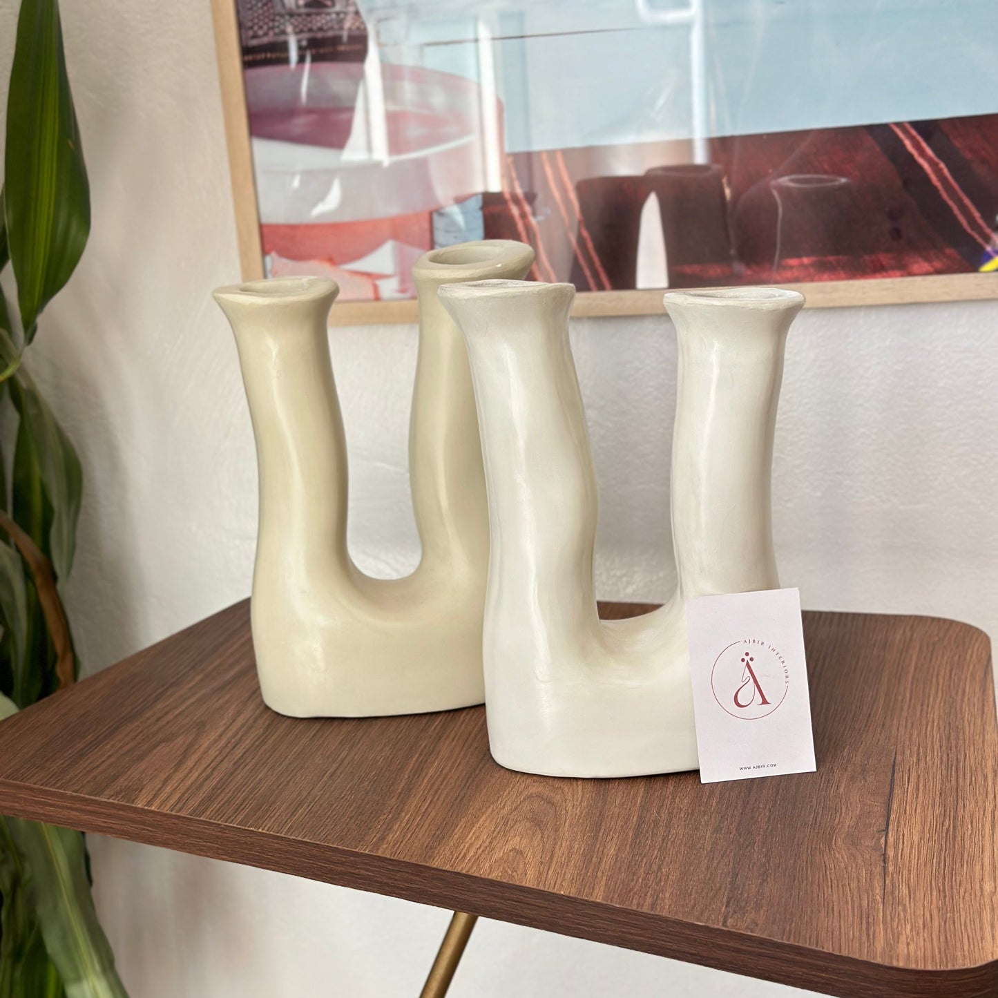 Vase artisanal Massin mat
