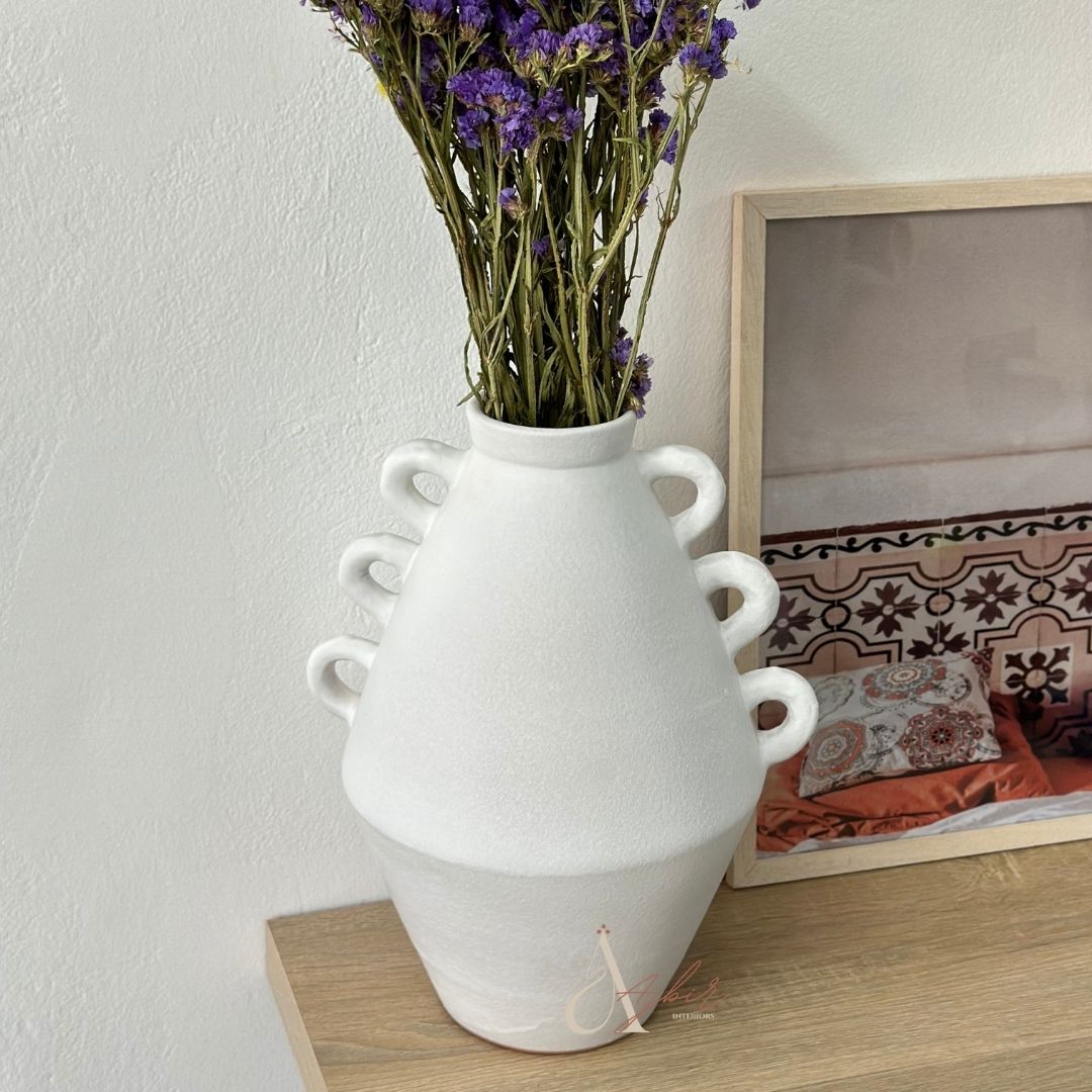Vase artisanal Adrar mat grand