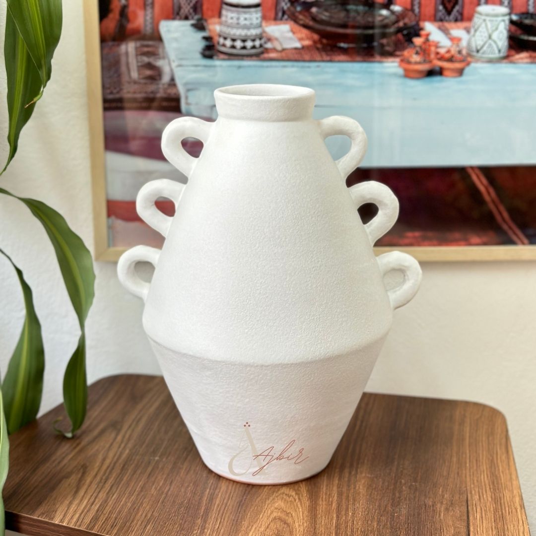 Vase artisanal Adrar mat grand