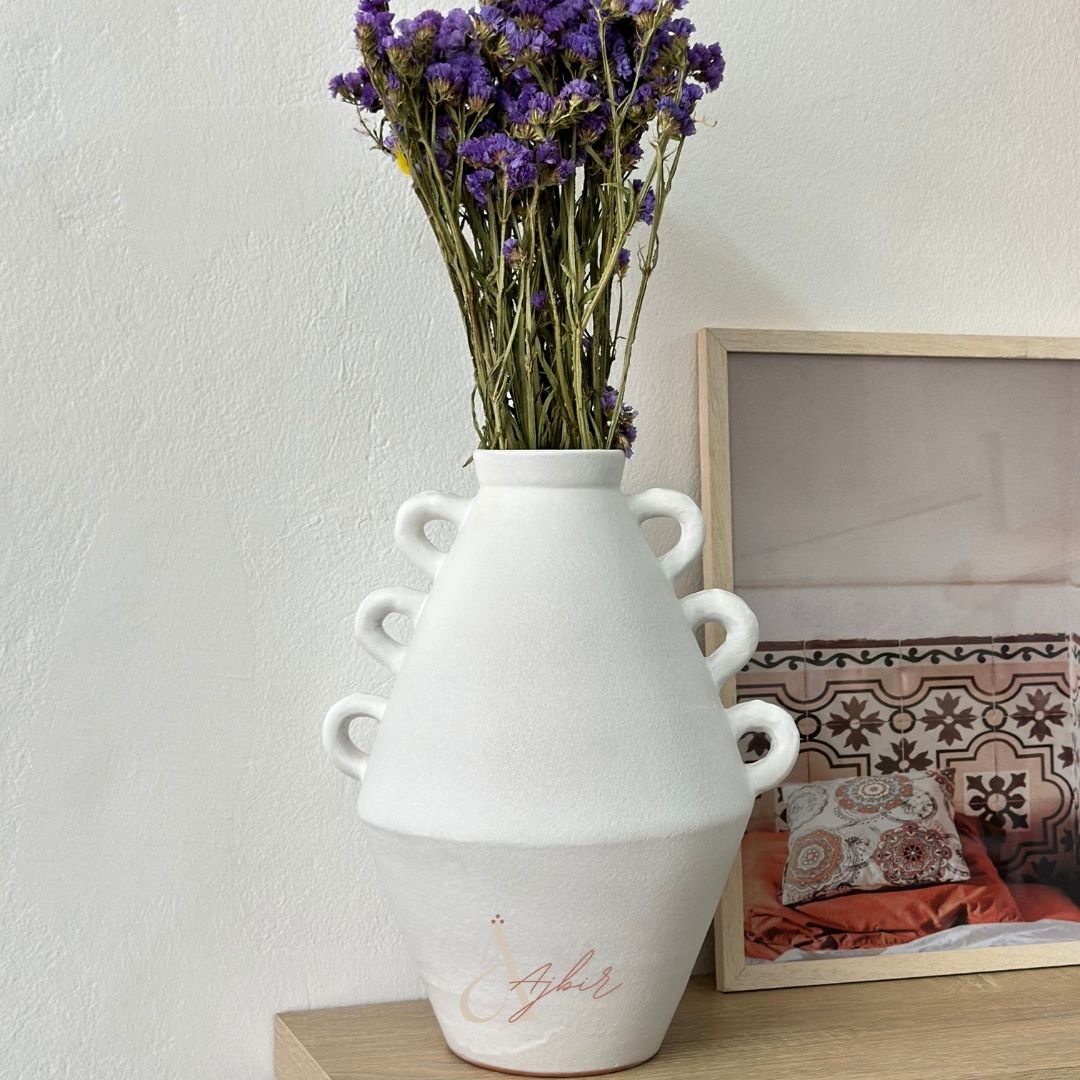 Vase artisanal Adrar mat grand
