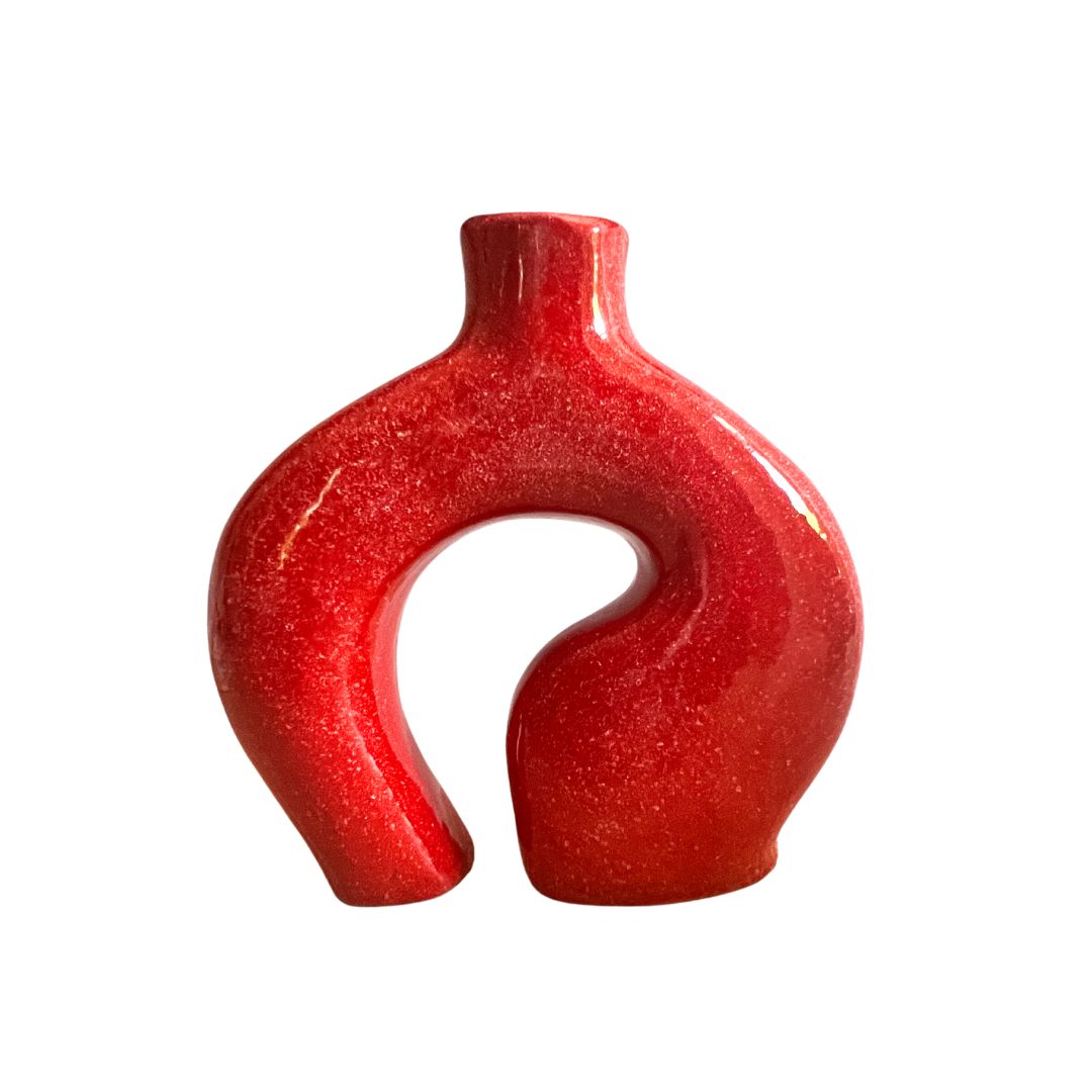 Vase artisanal Atlas vernis