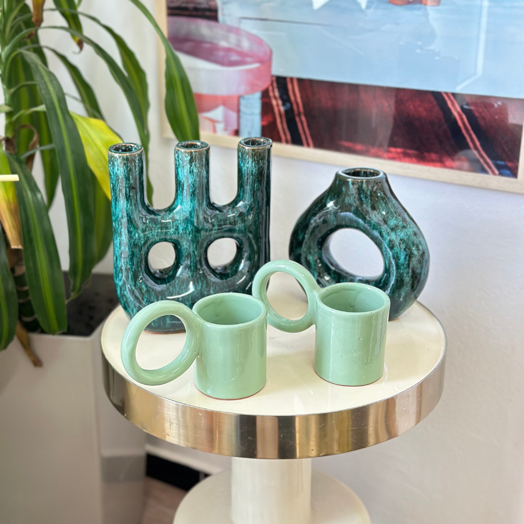 Vase artisanal Afous petit vernis