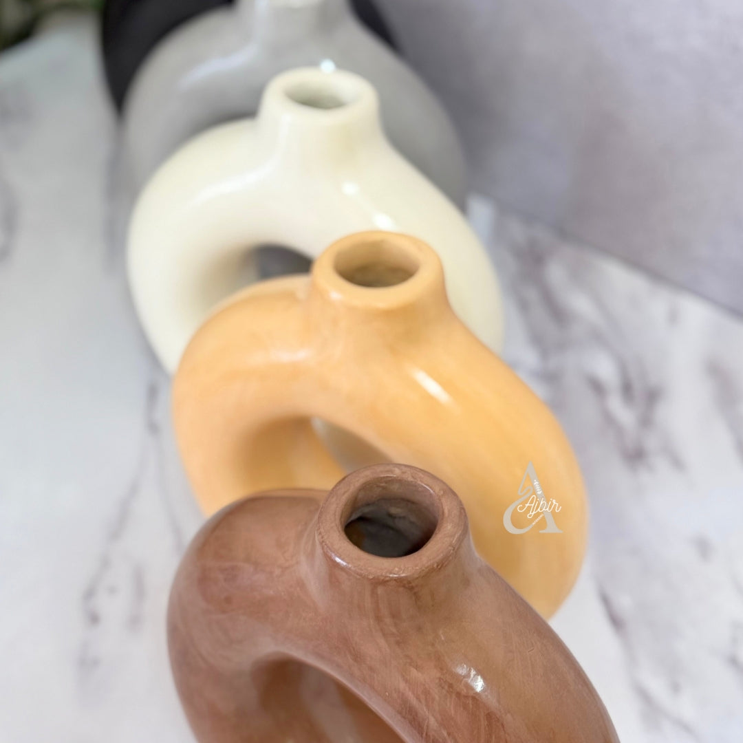 Vase artisanal Tafoukt moyen mat
