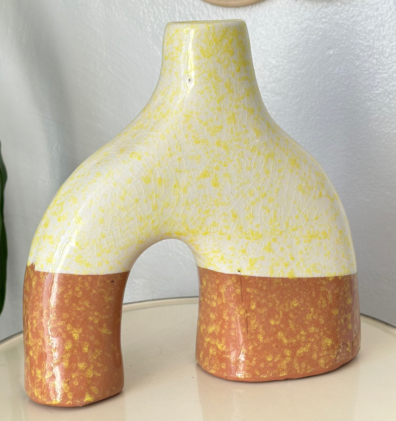 Vase artisanal Azul vernis
