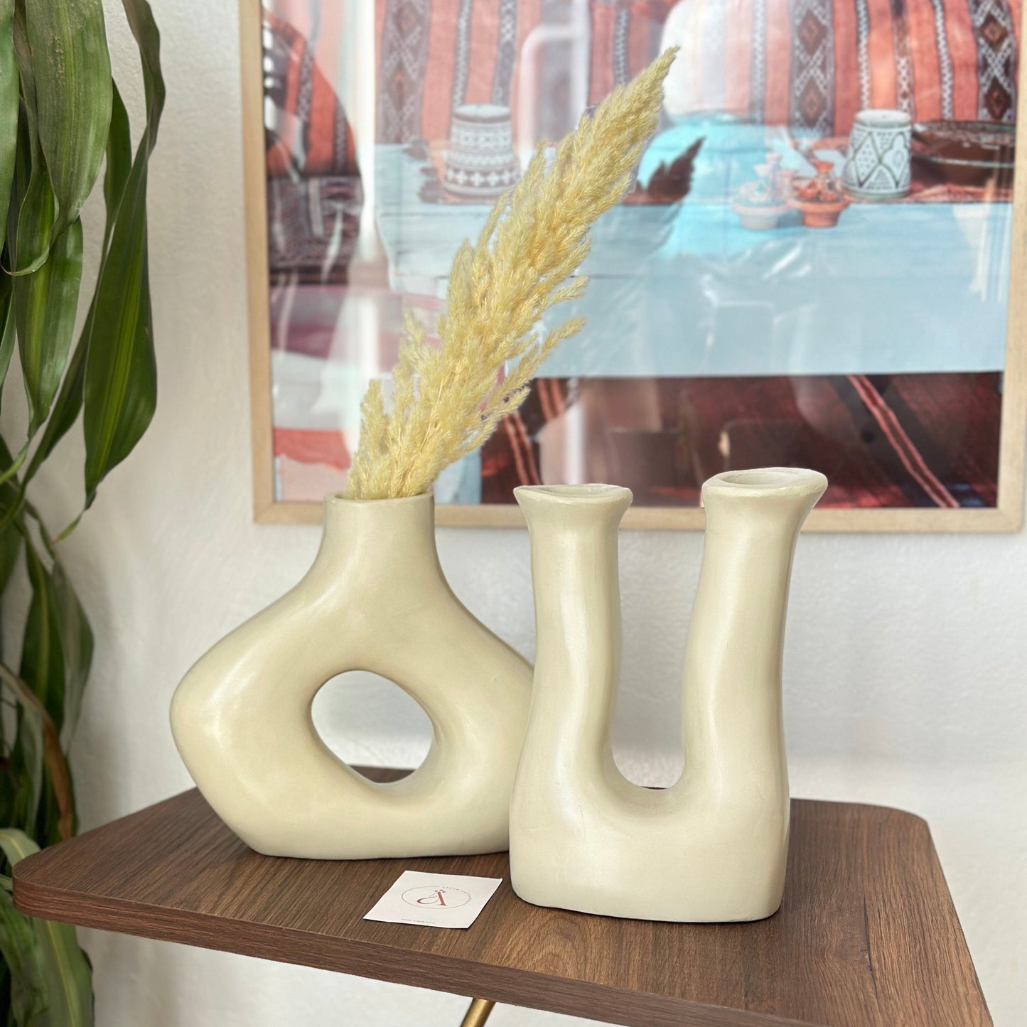 Vase artisanal Massin mat