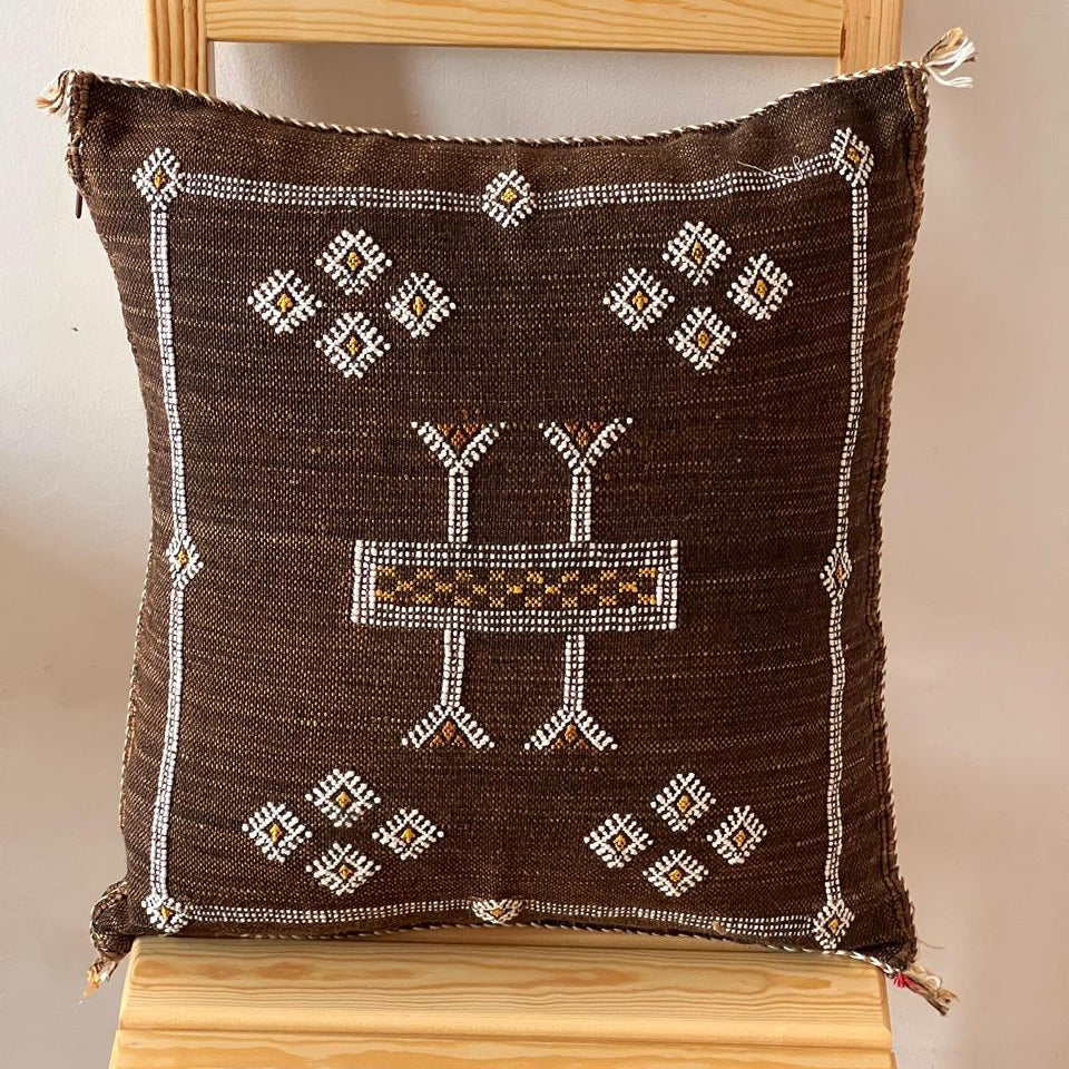 Housse de coussin Sabra (soie de cactus)