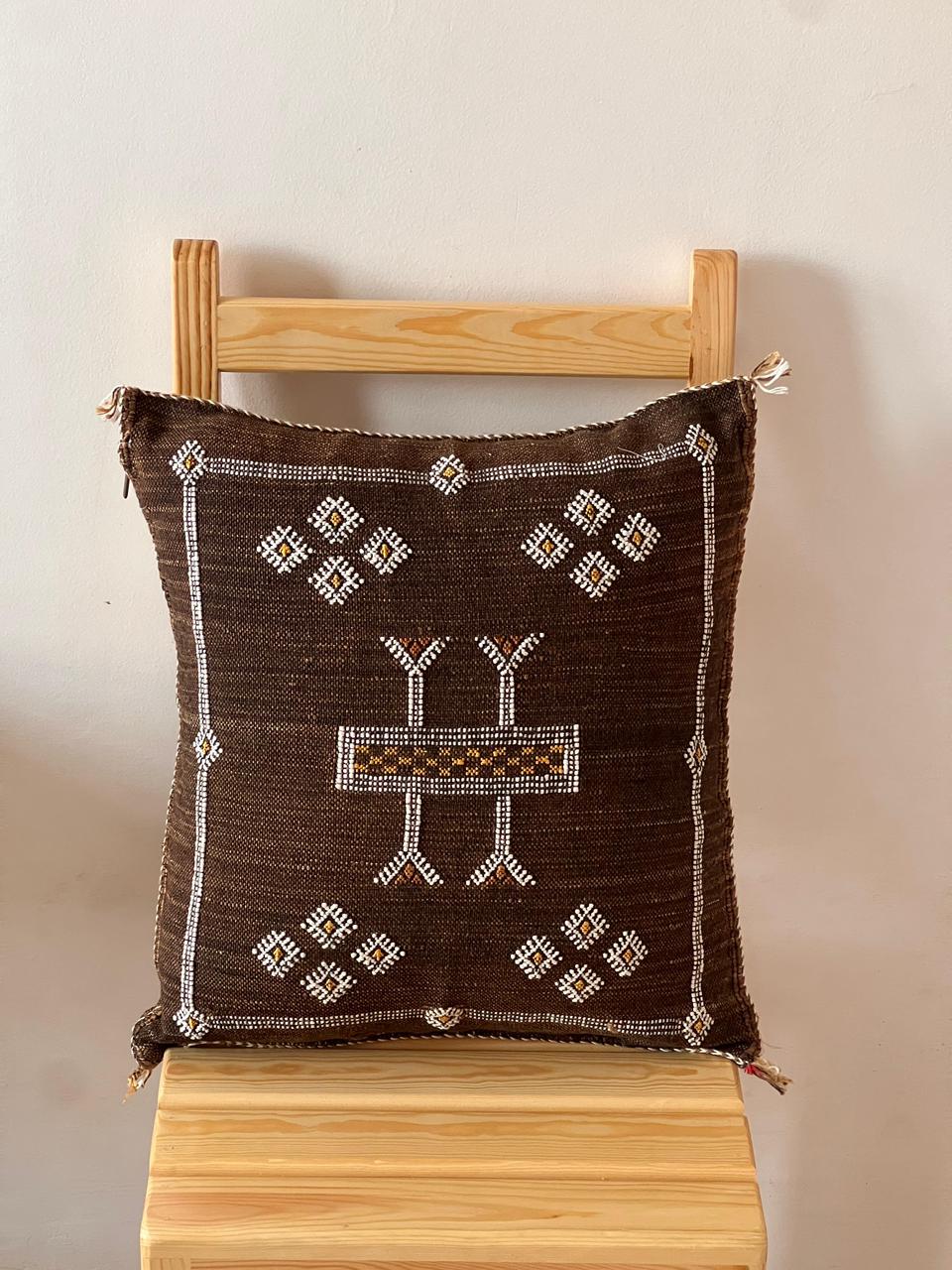 Housse de coussin Sabra (soie de cactus)