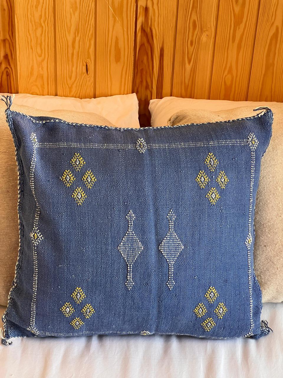 Indigo Amazigh Pillow 50x50cm