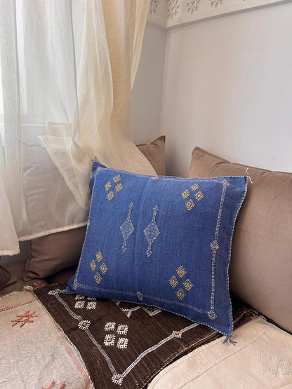 Indigo Amazigh Pillow 50x50cm