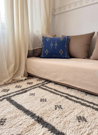 Indigo Amazigh Pillow 50x50cm