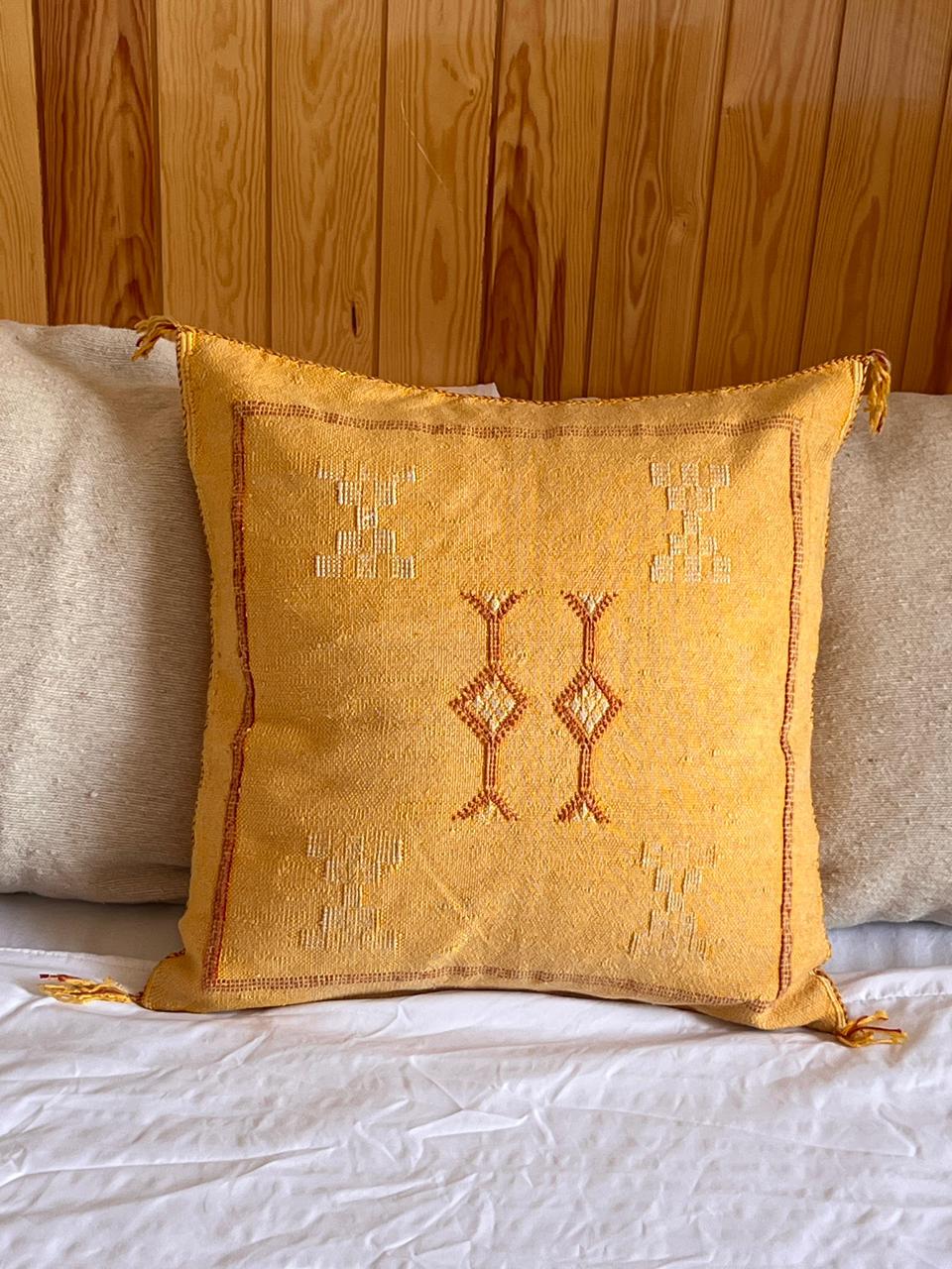 Housse de coussin Sabra (soie de cactus)