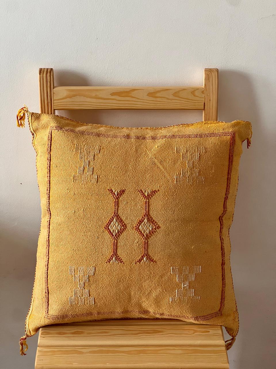 Housse de coussin Sabra (soie de cactus)