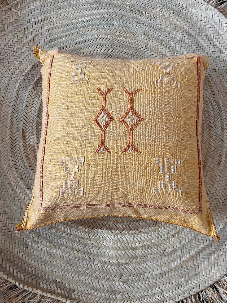 Housse de coussin Sabra (soie de cactus)