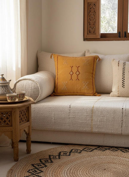 Housse de coussin Sabra (soie de cactus)