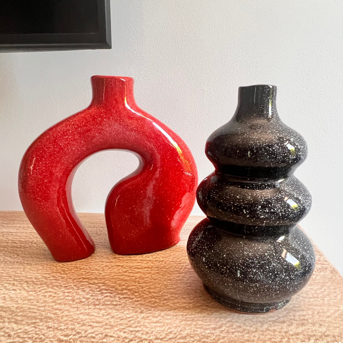 Vase artisanal Atlas vernis