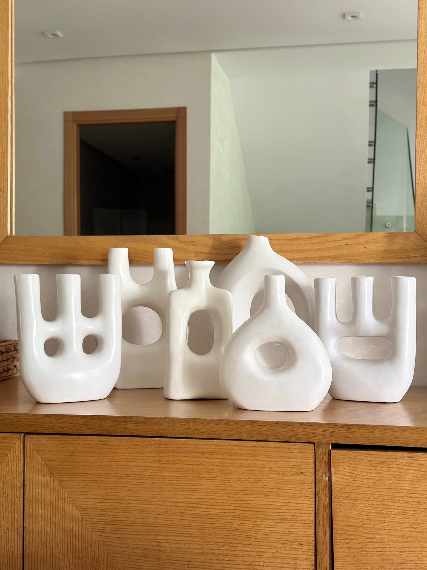 Vase Afous blanc