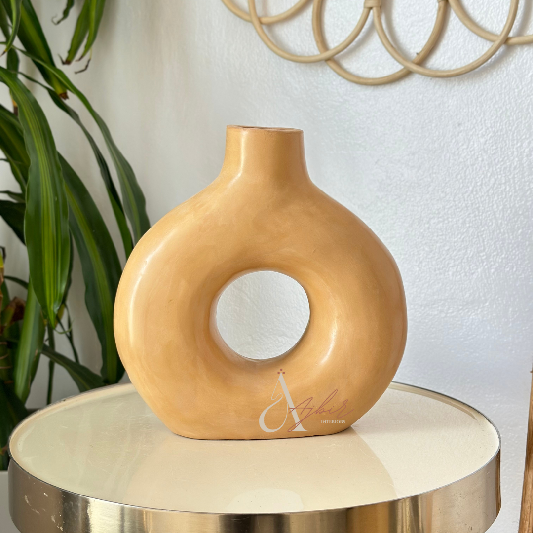 Vase artisanal Tafoukt moyen mat