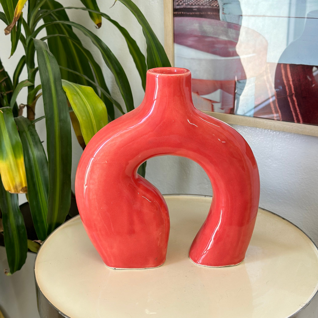Vase artisanal Atlas vernis