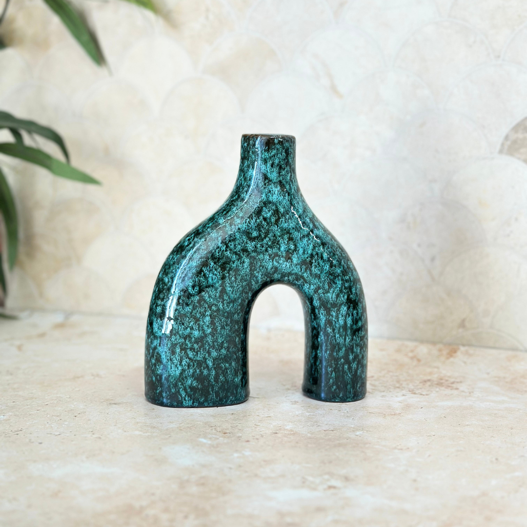 Vase Azul mini vernis uni